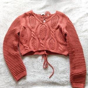 Tobi Crop Sweater